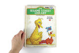Vintage Sesame Street Library Book Volume 14 Featuring the Number 14