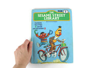 Vintage Sesame Street Library Book Volume 2 Featuring the Letters C & D and the Number 2