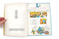 Vintage Sesame Street Library Book Volume 6 Featuring the Letters L & M and the Number 6