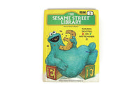 Vintage Sesame Street Library Book Volume 3 Featuring the Letters E & F and the Number 3