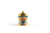 Vintage 1:12 Set of 5 Miniature Dollhouse Brass Canisters