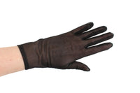 Vintage Sheer Black Ladies' Formal Dress Gloves