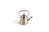 Vintage 1:12 Miniature Dollhouse Silver Tea Kettle