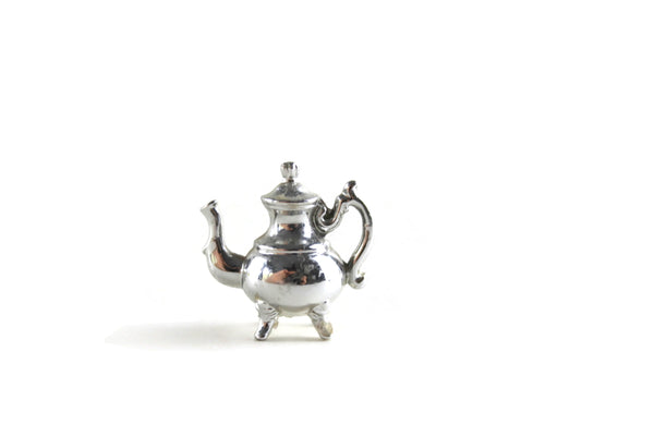 Vintage 1:12 Miniature Dollhouse Brass Tea Set – The Mustard Dandelion