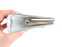 Vintage Silver Metallic Evening Bag Purse