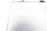 Vintage Silver Metallic Evening Bag Purse