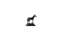 Vintage 1:12 Miniature Dollhouse Silver Pewter Horse Figurine