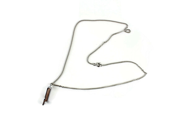 Vintage Silver Whistle Necklace