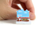 Vintage 1:12 Miniature Dollhouse Model Barn with Silo