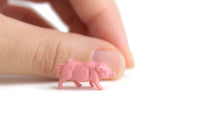 Vintage Miniature Dollhouse Pig Figurine
