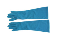 Vintage Teal Blue Ladies' Elbow-Length Formal Dress Gloves