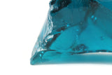 Vintage Teal Blue Glass Cullet Rock Chunk (13.8 Ounce)