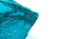 Vintage Teal Blue Glass Cullet Rock Chunk (13.8 Ounce)