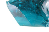 Vintage Teal Blue Glass Cullet Rock Chunk (13.8 Ounce)