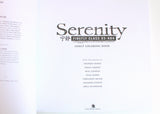 New Modcloth "The Line of Firefly Coloring Book" Joss Whedon Firefly TV Series & Serenity Movie Book