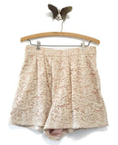 New Anthropologie Beige Lace "Tineke Rose Shorts" by Lauren Moffatt, Size 6, Originally $158