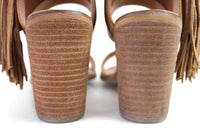 Nude Fringed "Vermont Sandal" by Very Volatile, Size 9, Originally $68