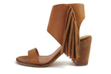 Nude Fringed "Vermont Sandal" by Very Volatile, Size 9, Originally $68