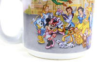 Vintage Walt Disney World Commemorative 25th Anniversary 1996 Character Mug