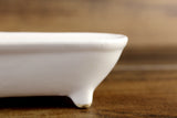 Vintage 1:12 Miniature Dollhouse White Porcelain Claw Foot Bathtub