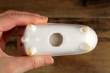 Vintage 1:12 Miniature Dollhouse White Porcelain Claw Foot Bathtub