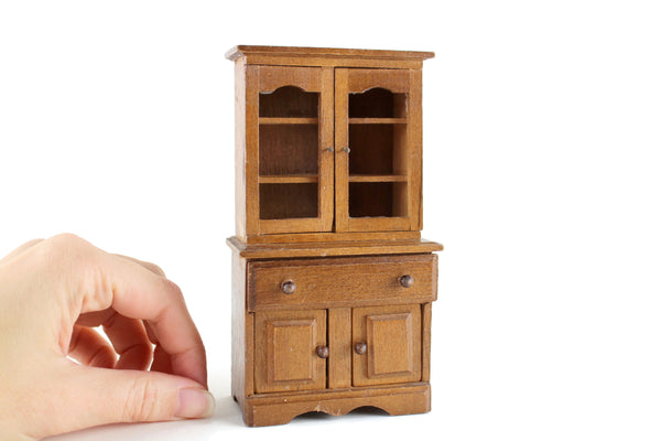 How To Make A Miniature Kitchen Hutch Without Wood