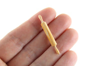 Vintage 1:12 Miniature Dollhouse Wooden Rolling Pin