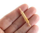 Vintage 1:12 Miniature Dollhouse Wooden Rolling Pin