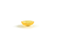 Vintage 1:12 Miniature Dollhouse Plastic Yellow Bowl