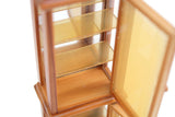 Vintage 1:12 Miniature Dollhouse Cabinet, Curio, Shelf or Cupboard