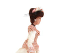 Artisan-Made Vintage Half Scale 1:24 Miniature Dollhouse Victorian or Edwardian Woman Figurine