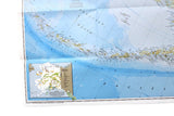 Vintage 1994 National Geographic Double-Sided Wall Map of Alaska, USA