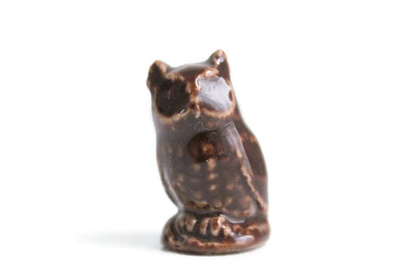 Vintage Miniature Owl Figurine