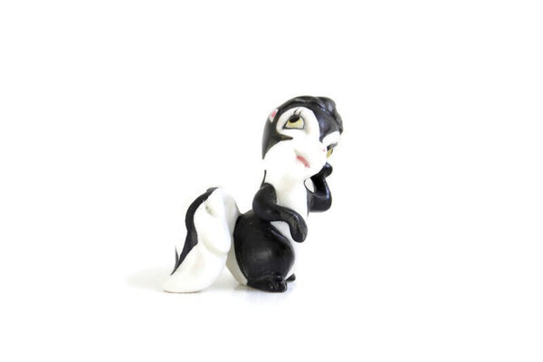 Vintage Miniature Porcelain Skunk Figurine