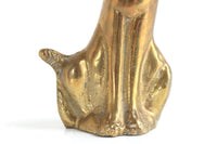 Vintage Brass Cat Figurine