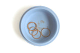 Vintage Blue Wedgwood Trinket Dish, Ring Dish or Candle Holder