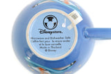 Vintage Disney Store Exclusive Large Blue Alice in Wonderland Ceramic Mug