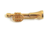 Vintage Brass 1:12 Miniature Dollhouse Trumpet