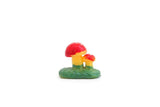 Vintage Red & White Toadstool Mushroom Figurine