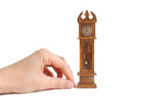 Vintage 1:12 Miniature Dollhouse Grandfather Clock