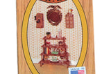 New Vintage 1:12 Miniature Dollhouse Chrysnbon Shelf Kit