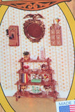 New Vintage 1:12 Miniature Dollhouse Chrysnbon Shelf Kit