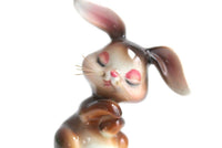 Vintage Rare Py Miyao Brown Porcelain Rabbit Figurine Designed for Walt Disney's Bambi