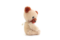 Vintage Light Brown Silvestri Poseable Bear Figurine Ornament