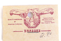 New Vintage 1:12 Miniature Dollhouse Brass Frame Lorgnette Eyeglass Kit by Susanne Russo