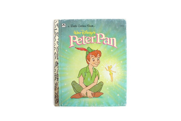 Vintage Walt Disney's Peter Pan Little Golden Book