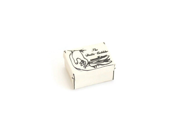 Vintage 1:12 Miniature Dollhouse Shoe Box
