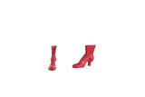 Vintage 1:12 Miniature Dollhouse Red Ladies' Boots