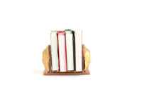 Vintage 1:12 Miniature Dollhouse Bookends with Books