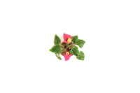 Vintage 1:12 Miniature Dollhouse Anthurium Potted Plant